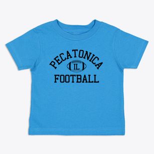 Pecatonica Illinois Football Toddler T-Shirt