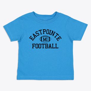 Eastpointe Michigan Football Toddler T-Shirt