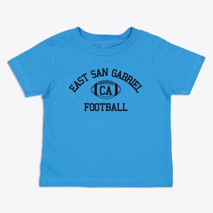 East San Gabriel California Football Toddler T-Shirt