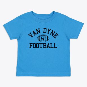 Van Dyne Wisconsin Football Toddler T-Shirt