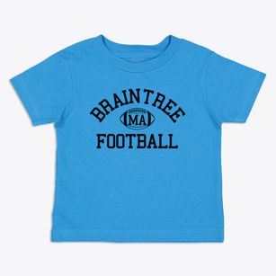 Braintree Massachusetts Football Toddler T-Shirt