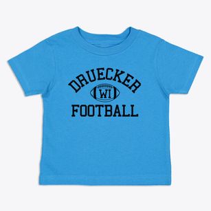 Druecker Wisconsin Football Toddler T-Shirt