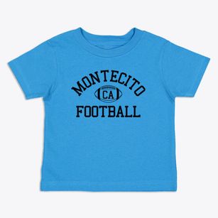 Montecito California Football Toddler T-Shirt