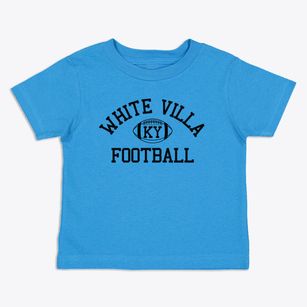 White Villa Kentucky Football Toddler T-Shirt