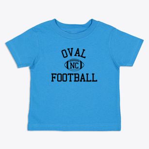 Oval North Carolina Football Toddler T-Shirt