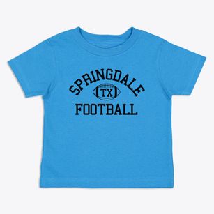 Springdale Texas Football Toddler T-Shirt