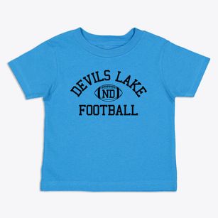 Devils Lake North Dakota Football Toddler T-Shirt