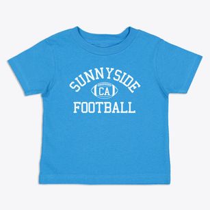 Sunnyside California Football Toddler T-Shirt