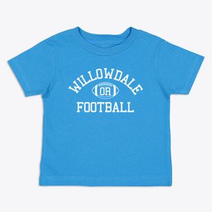 Willowdale Oregon Football Toddler T-Shirt