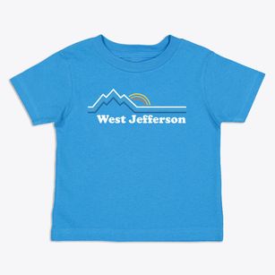 West Jefferson North Carolina Mountain View Toddler T-Shirt