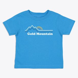 Gold Mountain California Mountain View Toddler T-Shirt
