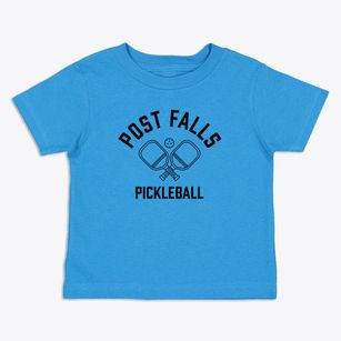 Post Falls Idaho Pickleball Toddler T-Shirt