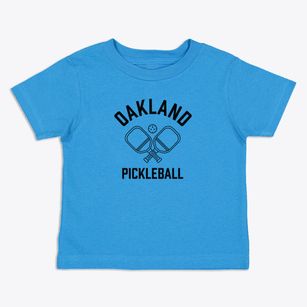 Oakland Oklahoma Pickleball Toddler T-Shirt