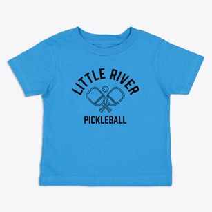 Little River Kansas Pickleball Toddler T-Shirt