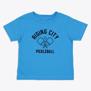Rising City Nebraska Pickleball Toddler T-Shirt