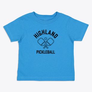 Highland West Virginia Pickleball Toddler T-Shirt