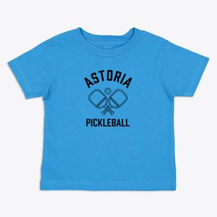 Astoria Oregon Pickleball Toddler T-Shirt