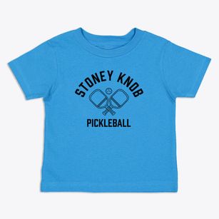 Stoney Knob North Carolina Pickleball Toddler T-Shirt