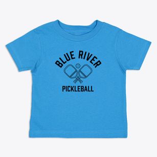 Blue River Oregon Pickleball Toddler T-Shirt