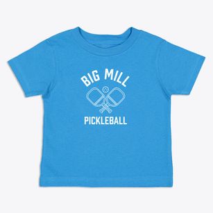 Big Mill New Mexico Pickleball Toddler T-Shirt