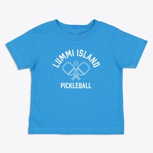 Lummi Island Washington Pickleball Toddler T-Shirt