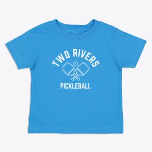 Two Rivers Wisconsin Pickleball Toddler T-Shirt