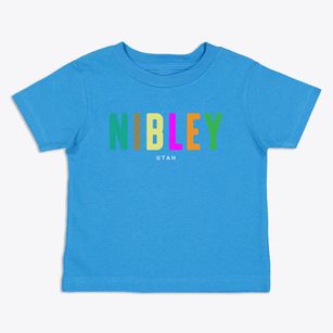 Nibley Utah Color Pop Toddler T-Shirt