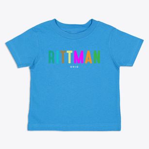 Rittman Ohio Color Pop Toddler T-Shirt