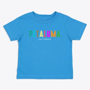 Petaluma California Color Pop Toddler T-Shirt