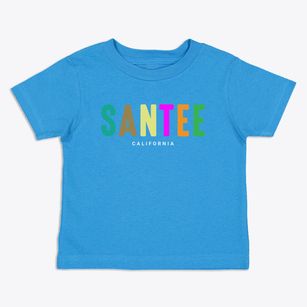 Santee California Color Pop Toddler T-Shirt