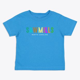 Sawmills North Carolina Color Pop Toddler T-Shirt