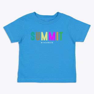 Summit Wisconsin Color Pop Toddler T-Shirt