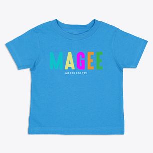 Magee Mississippi Color Pop Toddler T-Shirt
