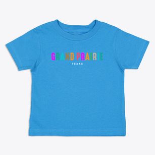 Grand Prairie Texas Color Pop Toddler T-Shirt