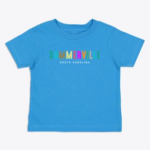 Summerville South Carolina Color Pop Toddler T-Shirt