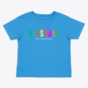 Hinsdale New Hampshire Color Pop Toddler T-Shirt