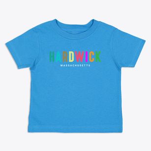 Hardwick Massachusetts Color Pop Toddler T-Shirt