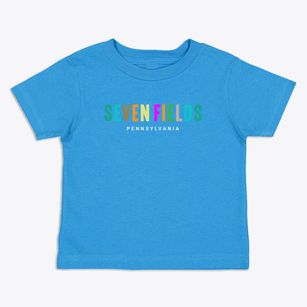 Seven Fields Pennsylvania Color Pop Toddler T-Shirt
