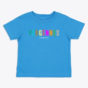 Vergennes Vermont Color Pop Toddler T-Shirt
