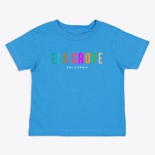 Elk Grove California Color Pop Toddler T-Shirt