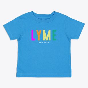 Lyme New York Color Pop Toddler T-Shirt