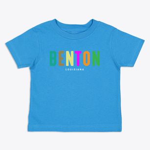 Benton Louisiana Color Pop Toddler T-Shirt