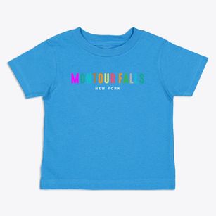 Montour Falls New York Color Pop Toddler T-Shirt
