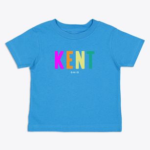 Kent Ohio Color Pop Toddler T-Shirt