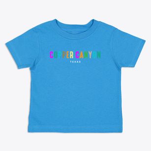 Copper Canyon Texas Color Pop Toddler T-Shirt