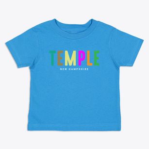 Temple New Hampshire Color Pop Toddler T-Shirt