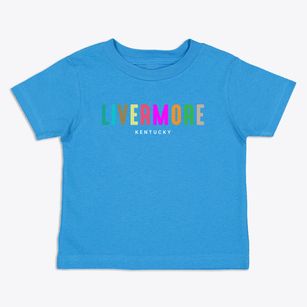 Livermore Kentucky Color Pop Toddler T-Shirt