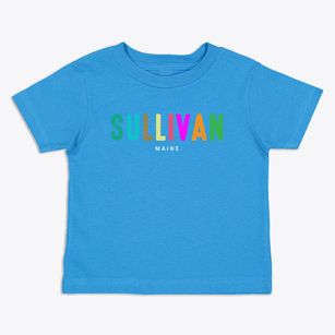 Sullivan Maine Color Pop Toddler T-Shirt