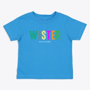 Wister Oklahoma Color Pop Toddler T-Shirt