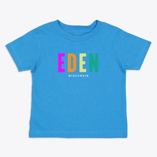Eden Wisconsin Color Pop Toddler T-Shirt
